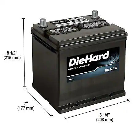 Battery: 121R Group Size, 600 CCA, 750 CA, 100 Minute Reserve Capacity, For Lower Power Demands