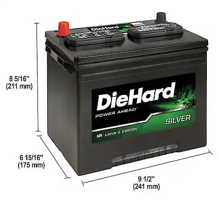 Battery: 22F Group Size, 450 CCA, 560 CA, 75 Minute Reserve Capacity, Reliable Starting Power