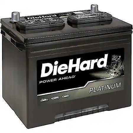 Battery: 24F Group Size, 750 Cold Cranking Amperage, 935 Cranking Amperage, 130 Minute Reserve Capacity