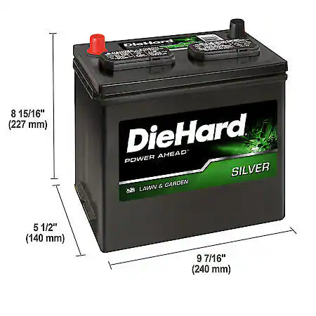 Battery: 22NF Group Size, 500 CCA, 625 CA, 85 Minute Reserve Capacity, Reliable Starting Power