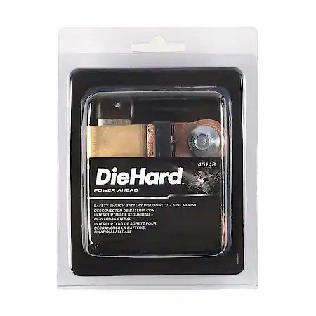 Battery Terminal: Safety Switch, Side Post, Quick Disconnect Eliminates Battery Drain