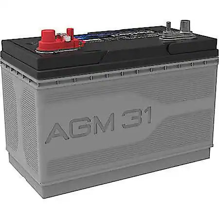 Battery: 31M Group Size, 825 CCA, 1000 CA, 200 Minute Reserve Capacity