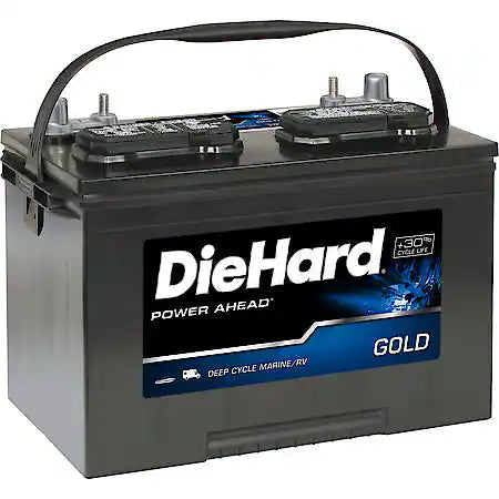 Battery: 27M Group Size, 675 CCA, 840 CA, 180 Minute Reserve Capacity, Deep Cycle (+30% Cycle Life)