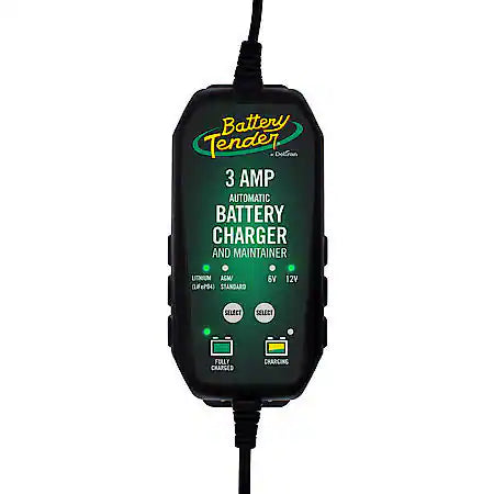 Battery Tender 6V/12V, 3A Selectable Battery Charger