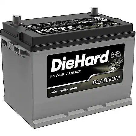 Battery: 124R Group Size, 700 CCA, 875 CA, 110 Minute Reserve Capacity, For High Electrical Demands