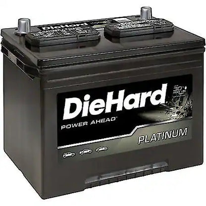Battery: 24F Group Size, 750 Cold Cranking Amperage, 935 Cranking Amperage, 130 Minute Reserve Capacity