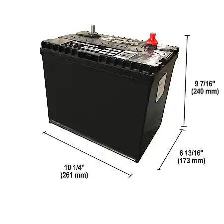 Battery: 28 Group Size, 550 CCA, 685 CA, 100 Minute Reserve Capacity, Heavy-Duty