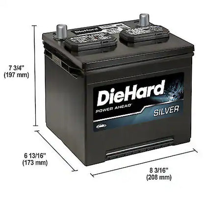 Battery: 26R Group Size, 575 CCA, 720 CA, 81 Minute Reserve Capacity, For Lower Power Demands