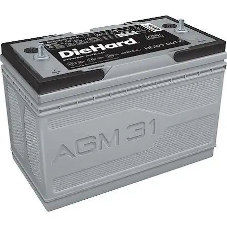 Battery: 31T Group Size, 825 CCA, 1000 CA, 200 Minute Reserve Capacity, Heavy-Duty