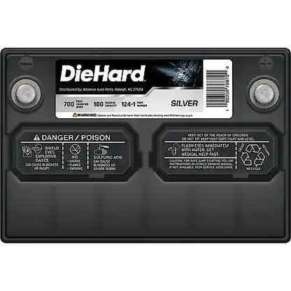 Battery: 124 Group Size, 700 CCA, 875 CA, 100 Minute Reserve Capacity, For Lower Power Demands