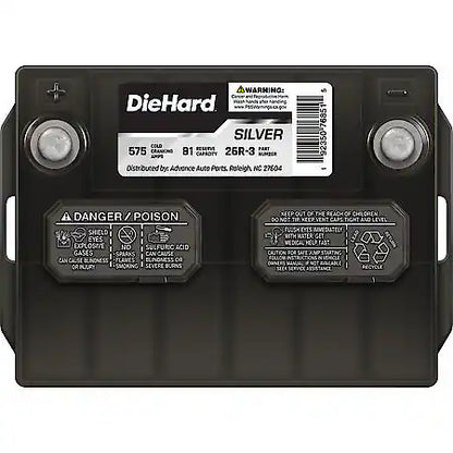 Battery: 26R Group Size, 575 CCA, 720 CA, 81 Minute Reserve Capacity, For Lower Power Demands